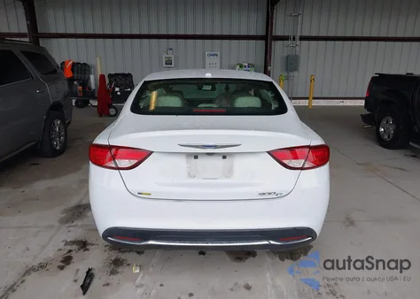 2015 Chrysler 200 C из США, поврежденный, VIN 1C3CCCCB4FN607229